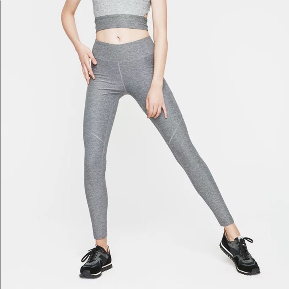 OUTDOOR VOICES WARMUP LEGGING - SMALL - GREY